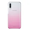 The back of a Samsung phone with a pink and white gradient. Produktbild-Vorschau