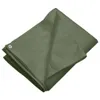 A folded green tarp is shown against a white background. Produktbild-Vorschau