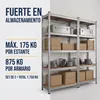 IvoQ Estanterías lote de 2 – 180 x 90 x 40 cm – Metal Vista previa de la imagen del producto 3