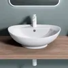 doporro Lavabo vasque à poser blanc 59cm lave main Voir les images du produit 3