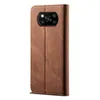 Xiaomi Poco X3 NFC Case, Custodia a portafoglio in pelle Anteprima dell’immagine prodotto 3