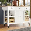 MODFU Kücheninsel (120×45×90cm)Küchenschrank Essschrank Produktbild-Vorschau 2