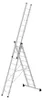 MUNK Mehrzweckleiter mit Nivello® Traverse 3x9 Sprossen Produktbild-Vorschau 1