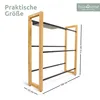 holz4home® Getränkekistenregal aus Bambus I 6 Kisten I Produktbild-Vorschau 7