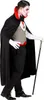 Vampir Kostüm "Dracula" für Herren | Schwarz Rot Größe: Produktbild-Vorschau 4