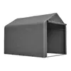 Fahrradgarage 160x220x165 cm Grau – Wasserdichter Produktbild-Vorschau 7