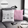 Trendation - Bär Tiger Mann Deko-Kissen mit Füllung 40x40 Produktbild-Vorschau 2