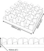 2er-Pack — Akustik-Diffusor aus Styropor «SIRIUS-S» | Produktbild-Vorschau 6