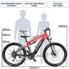 Bicicleta eléctrica de montaña para adultos, con suspensión Vista previa de la imagen del producto 5