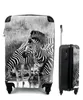 MuchoWow® Koffer Handgepäck Trolley Rollkoffer Kleine Produktbild-Vorschau 1