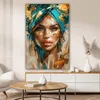 OneMillionCanvasses® - Plátno - Žena - Portrét - Zlatá - Náhled obrázku produktu 6