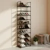 Relaxdays Schuhregal, 10 Ebenen, Stecksystem, HBT: Produktbild-Vorschau 2