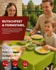Gartentischdecke Schaum PVC Weichschaum 130 x 160 cm - Produktbild-Vorschau 2