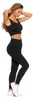 Dames sportlegging, aansluitend model, geribbeld, hoge Productafbeelding-voorbeeld 7