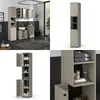 Mobiletto da bagno Vicco Joli Grigio 37 x 192 cm con 2 Anteprima dell’immagine prodotto 8