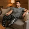 Herren Jogginghose | Monte Carlo 592  Anthrazit/Camouflage Produktbild-Vorschau 5