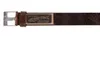 Echt Leder Gürtel Herren Damen 3,5 cm Ledergürtel für Produktbild-Vorschau 5