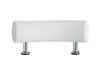 A white bathtub with silver legs on a white background. Podgląd zdjęcia produktu