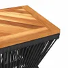 The Living Store Couchtisch mit Drahtgestell Schwarz Produktbild-Vorschau 9