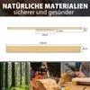 ZMH LED Wandleuchte innen Wandlampe Holz 100 CM 36W Modern Produktbild-Vorschau 2