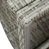 vidaXL Bordure de spa Gris Poly rotin Voir les images du produit 9