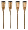 LED Solar Gartenfackel - Bambus - simulierter Flammeneffekt Produktbild-Vorschau 2