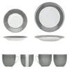 servizio da caffè 18 pezzi Variant grigio porcellana 6 Anteprima dell’immagine prodotto 5