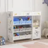 Kinderregal ‘Søndreland’ mit einer Schranktür und 9 Produktbild-Vorschau 1