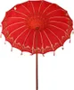 vidaXL Balijský slunečník červený 215 x 215 x 260 cm Náhled obrázku produktu 4