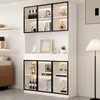 STILVORA Vitrine Highboard Buffetschrank mit Produktbild-Vorschau 1
