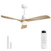 Sofucor 132 cm moderner gelber Deckenventilator mit Licht, Produktbild-Vorschau 10