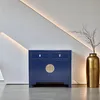 Fine Asianliving Armadio Cinese Blu Notte - Collezione Anteprima dell’immagine prodotto 7