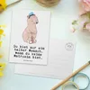 Mr. & Mrs. Panda Postkarte Matrosin Herz - Weiß - Geschenk, Produktbild-Vorschau 3