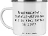 Mr. & Mrs. Panda Teetasse Spruch Programmierer Kaffeeheld - Produktbild-Vorschau 1