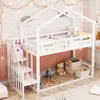 Flieks Lit superposé 90x200cm avec escalier, lit d'enfant Voir les images du produit 3
