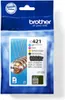 Brother LC421 Value Pack - 4er-Pack - Schwarz, Cyan, Produktbild-Vorschau 4