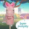 Pink Papaya konik na kiju "Sparkles", słodki koń zabawka z Podgląd zdjęcia produktu 4