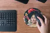 MuchoWow® Mauspad Mousepad Malerei - Blumen - Natur 20x20 Produktbild-Vorschau 4