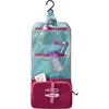 A hanging toiletry bag filled with various items. Produktbild-Vorschau