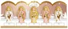 Czekoladowe figurki Lindt Mini Angel Metallic perforowane 5 Podgląd zdjęcia produktu 1