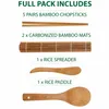 Sushi-set om zelf te maken, sushi-makerset van bamboe, 2 Productafbeelding-voorbeeld 3