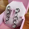 Swarovski Damen Ohrringe Ohrhänger Schwebende Kristalle Produktbild-Vorschau 5