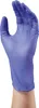 A hand wearing a blue nitrile glove is shown against a white background. Anteprima dell’immagine prodotto