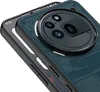 Close-up of a smartphone case with a textured back and a prominent camera module. Produktbild-Vorschau