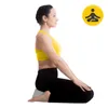 4FIZJO Meditační polštář ZAFU kulatý, šedý Náhled obrázku produktu 2