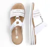 Rieker Alabama/Mirror/Nanao Damenschuhe Pantolette Weiß Productafbeelding-voorbeeld 60