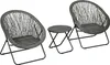 Outsunny Gartenmöbel-Set 3-tlg., Gartengarnitur mit Produktbild-Vorschau 1