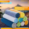 LightDry Mikrofaser Handtuch Braun 40x80cm – Saugstarkes, Produktbild-Vorschau 6