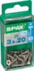 Set di 25 viti SPAX in acciaio inox testa svasata torx, Anteprima dell’immagine prodotto 1