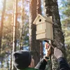 Relaxdays Nistkasten, Nisthöhle für Vögel, zum Aufhängen, Produktbild-Vorschau 3